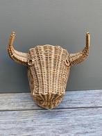 Vintage rotan stierenhoofd Zuid-Frankrijk, Ophalen of Verzenden