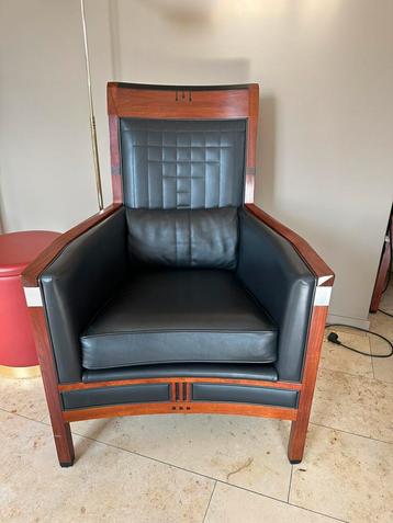 Schuitema decoforma fauteuil “Charles Macintosh” beschikbaar voor biedingen