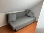 Slaapbank/3p Sofa bed Ikea Asarum, 150 tot 200 cm, 75 tot 100 cm, Zo goed als nieuw, Hout