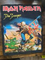 Iron Maiden - The Trooper backpatch, Ophalen of Verzenden, Zo goed als nieuw, Kleding
