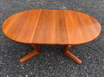 Vintage 70s Dyrlund Dining Table teak Denmark, Huis en Inrichting, Tafels | Eettafels, 100 tot 150 cm, Ophalen of Verzenden, Zo goed als nieuw