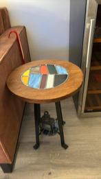 Bijzettafeltje kunst glas in lood, Ophalen