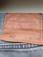 Grijze Levi's 501 Jeans, Ophalen, Levi's, W32 (confectie 46) of kleiner, Zo goed als nieuw