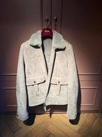 Reiss Kurow Shearling Jas Grijs Maat S - Nieuw!, Ophalen of Verzenden, Nieuw, Maat 46 (S) of kleiner, Grijs