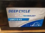 Accu  Leoch LDC12-43 gebruikt voor mover, Hobby 400, Ophalen, Gebruikt, Universele onderdelen