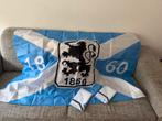 3 voetbalvlaggen 1860 München Flagge  (nieuw, 2 nog verpakt, Ophalen of Verzenden, Nieuw, Buitenlandse clubs, Vaantje of Sjaal