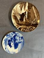 Antieke villory en boch wandborden, Antiek en Kunst, Antiek | Porselein, Ophalen