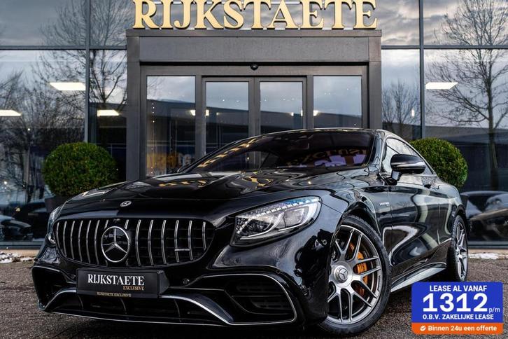 Mercedes S-klasse Coupé AMG S63 4MATIC+|KERAMISCH|PANO|HUD, Auto's, Mercedes-Benz, Bedrijf, Te koop, S-Klasse, 360° camera, 4x4