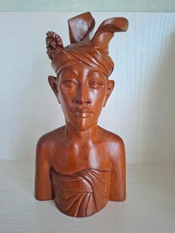 FRAAI! Buste van Balinese jongeman/ jaren '50 beschikbaar voor biedingen
