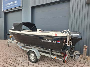 NIEUWSTAAT! Vennewater 479 XL + Suzuki 9,9PK *2021* beschikbaar voor biedingen