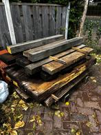 Eiken partij balken en planken, Ophalen, Eiken, Zo goed als nieuw, Plank