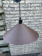 Retro hanglamp bruin, Huis en Inrichting, Lampen | Hanglampen, Gebruikt, 50 tot 75 cm, Ophalen of Verzenden, Metaal