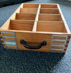 Vintage industriële lade met acht vakjes, Ophalen