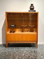 Vintage Midcentury Minimalistische Vitrine Wandkast, Zo goed als nieuw, Minder dan 100 cm, 25 tot 50 cm, 50 tot 100 cm
