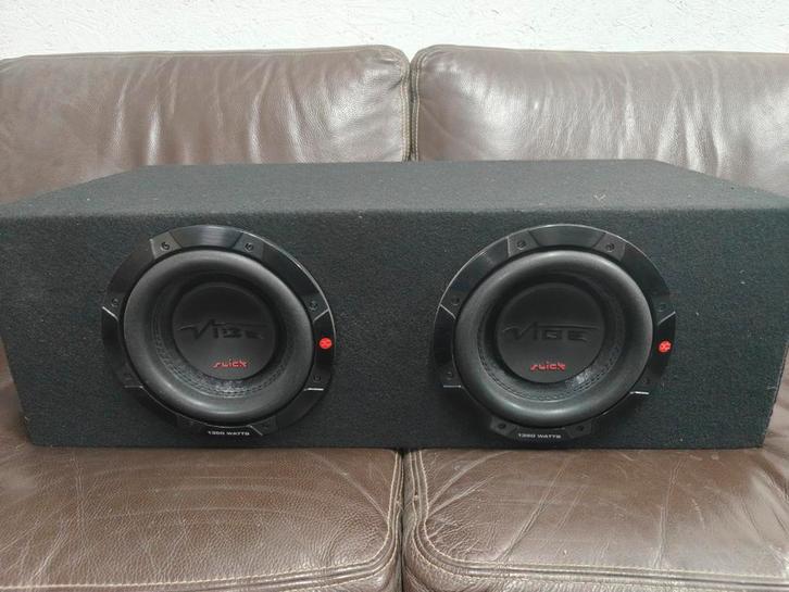 Vibe Slick 2700W Subwoofer met Ground Zero Versterker, Auto diversen, Autospeakers, Gebruikt, Ophalen