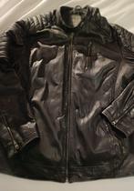 Jack & Jones Vintage leer bikerjack maat XL - 2016, Kleding | Heren, Zwart, Maat 56/58 (XL), Ophalen of Verzenden, Zo goed als nieuw