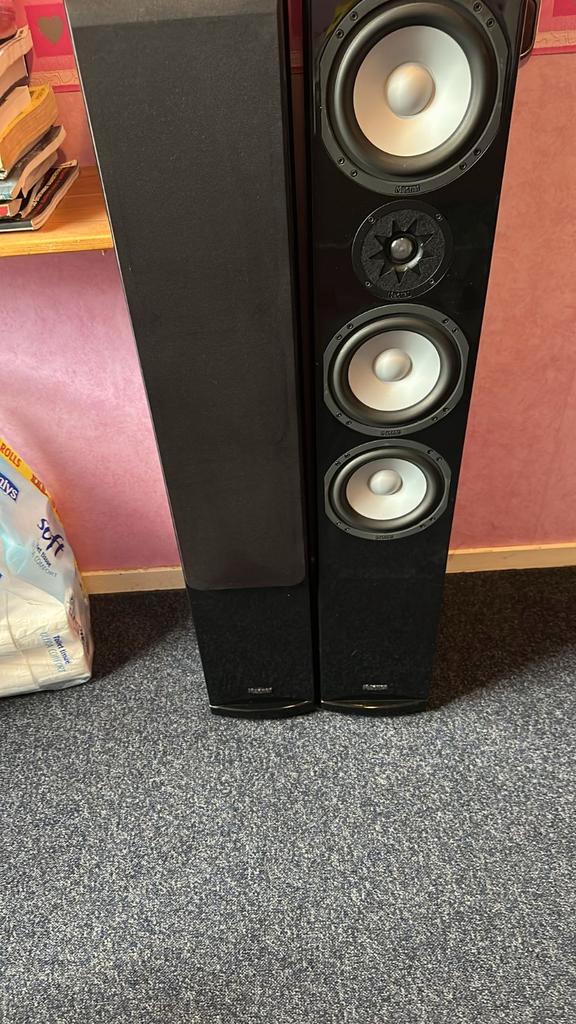 Magnat Quantum 607 Boxen - ZGAN!, Audio, Tv en Foto, Luidsprekers, Zo goed als nieuw, Front, Rear of Stereo speakers, 120 watt of meer