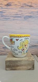 2 kopjes Blond Amsterdam - Even bijkletsen - ONBESCHADIGD, Blond Amsterdam, Ophalen of Verzenden, Zo goed als nieuw, Kop(pen) en/of Schotel(s)