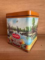 Vintage bewaarblik van Gilse Fijne Bruine Kandij suiker, Ophalen of Verzenden, Zo goed als nieuw, Suiker, Overige merken