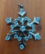 Sneeuwvlokvormige hanger, Ophalen of Verzenden, Zo goed als nieuw, Zilver, Overige materialen