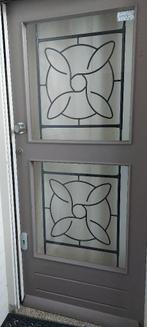 Siertralies/ rek 2x zwart metaal, zeker tegen inbraak !!, Tuin en Terras, Tuinhekken en Hekwerk, Ophalen of Verzenden, Gebruikt