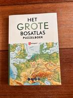 Bosatlas Puzzelboek - Ontdek de wereld!, Bosatlas, Verzenden, 2000 tot heden, Zo goed als nieuw