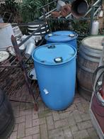 waterton  kunstof tonnen  200 liter watertank, Kunststof, 150 liter of meer, Zo goed als nieuw, Ophalen