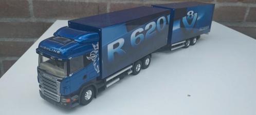 TEKNO SCANIA COMBI zie omschrijving, Hobby en Vrije tijd, Modelauto's | 1:50, Zo goed als nieuw, Bus of Vrachtwagen, Tekno, Ophalen of Verzenden