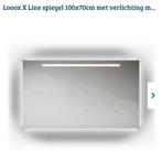 Badkamer spiegel LOOOX X line met verlichting en verwarming, Huis en Inrichting, Badkamer | Badkamermeubels, Ophalen, Overige typen
