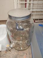 Glazen Drankdispenser met Kraan, Ophalen of Verzenden, Gebruikt