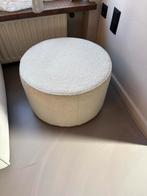 Woood teddy/bouclé poef, Huis en Inrichting, Ophalen, Zo goed als nieuw, 50 tot 75 cm, 50 tot 75 cm
