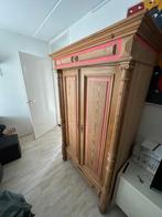 Karakteristieke grenen houten kast, Antiek en Kunst, Antiek | Meubels | Kasten, Ophalen
