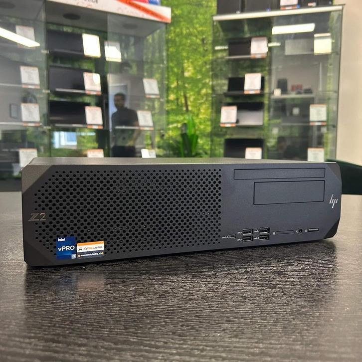 HP Z2 SFF G9 – i7 -14700K – Nvidia T400 – 32GB – 1TB, Computers en Software, Desktop Pc's, Refurbished, 4 Ghz of meer, SSD, 32 GB