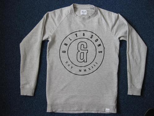 Sweater / trui Only & Sons maat S, Kleding | Heren, Truien en Vesten, Zo goed als nieuw, Maat 46 (S) of kleiner, Grijs, Ophalen of Verzenden
