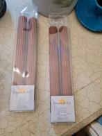 Led diner kaarsen van Clayre & Eef, Bruin, Belle Vieille Brocante, Nieuw, Ophalen of Verzenden