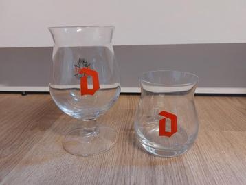 Duvel glas + waterglas beschikbaar voor biedingen