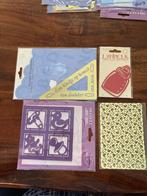 Set Embossing mallen - Baby, Hobby en Vrije tijd, Kaarten | Zelf maken, Ophalen of Verzenden, Zo goed als nieuw, Kind, Pons of Mal