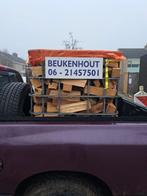 Beukenhout gedroogd, Tuin en Terras, Haardhout, Minder dan 3 m³, Ophalen of Verzenden, Blokken