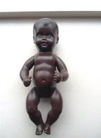 Oud donker popje. Celluloid. Jaren '30. Gemerkt Celba.Duits, Verzamelen, Poppen, Ophalen of Verzenden, Gebruikt, Pop