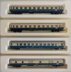 MÄRKLIN Z mini-club vier rijtuigen van de DB in nieuwstaat, Ophalen of Verzenden, Zo goed als nieuw, Wagon, Märklin