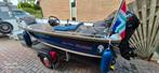 Consoleboot met Suzuki 9,9 pk & Trailer - Vaarklaar!, Watersport en Boten, Ophalen, Gebruikt, Minder dan 10 pk, Snelvarend