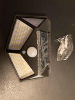 Solar Buitenlamp, bewegingssensor, 100 LED, waterdicht,nieuw, Tuin en Terras, Buitenverlichting, Zonne-energie, Minder dan 50 watt