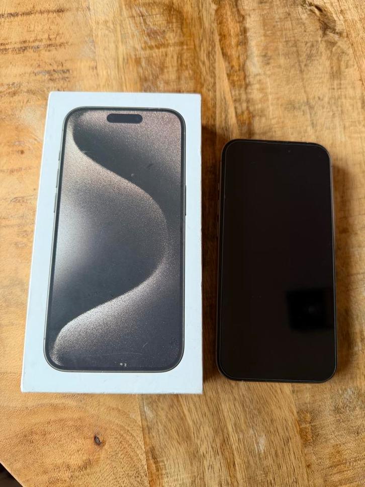 iPhone 15 Pro 128GB - Zo goed als nieuw!, Telecommunicatie, Mobiele telefoons | Apple iPhone, Zo goed als nieuw, 128 GB, Zonder abonnement