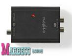 Digitale Audio Converter, Toslink of S/PDIF naar 2x RCA, Nedis, Nieuw, Info@marbeco.nl, Ophalen of Verzenden
