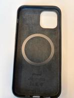 iPhone 12 Leren Apple Hoes - Gebruikt, Ophalen of Verzenden, Gebruikt, IPhone 12, Hoesje of Tasje