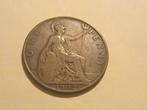 One Penny munt uit 1902 Verenigd Koninkrijk *zeer gewild *, Ophalen of Verzenden, Overige landen, Losse munt