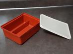 Tupperware tuppercraft vintage voorraad/hobby doos oranje, Ophalen of Verzenden, Oranje