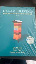Nieuw De samenleving kennismaking met de sociologie, Nieuw, Ophalen of Verzenden, Overige niveaus, Bram Peper; Joanne van der Leur; John Macionis