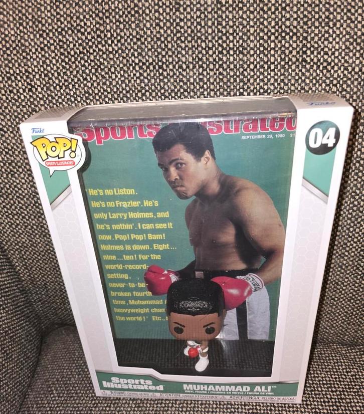Funko Pop! 04 Muhammad Ali, Verzamelen, Poppetjes en Figuurtjes, Nieuw, Ophalen of Verzenden