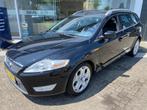 Ford Mondeo Wagon 2.0-16V Titan FlexiF, Zwart, Mondeo, Leder en Stof, Zwart